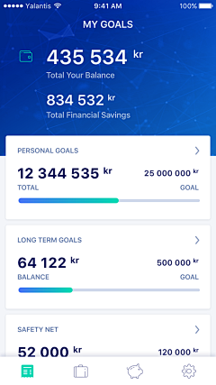 Silence皓采集到APP-Bank