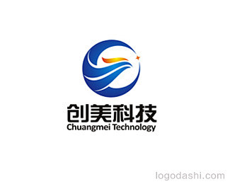 西北创美科技研究院logo设计_LOGO...