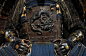 Detail of Yokohagido type armor from the Mid-Edo Period. The samurai who wore this armor belonged to the Clan Ikeda.