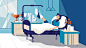 animation  design explainer Health hospital medical motion rehabilitation therapeutist video