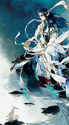 Black喵采集到玄幻女