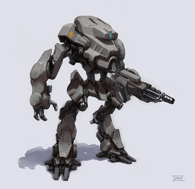 grey mech by rawwad ...