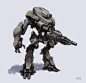 grey mech by rawwad on deviantART