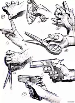 手部动作表现