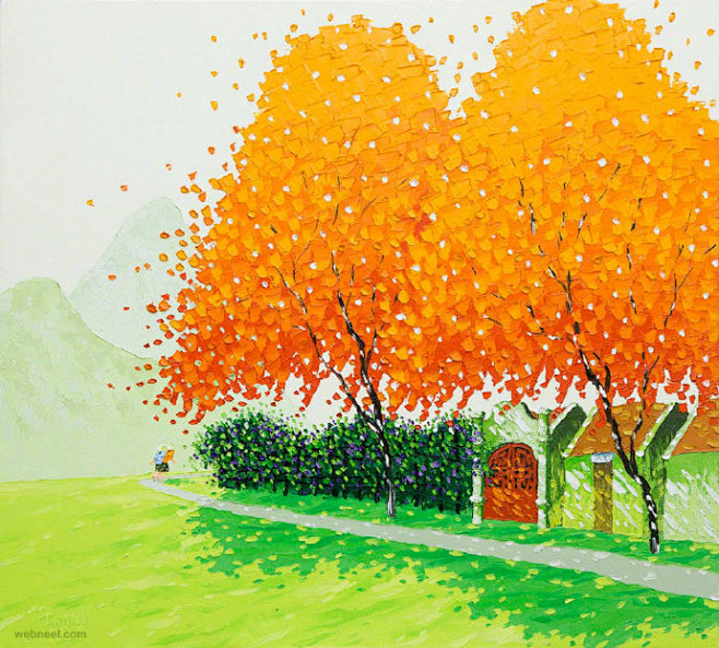 【绘画作品】越南画家 Phan Thu ...