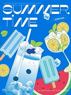 夏天太太太热了！快来清凉一下～