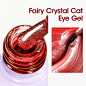 Amazon.com: Gellen Cat Eye Gel Nail Polish - 18ml Burgundy Red Gel Polish with Magnet Stick Glitter Reflective Holographic Nail Polish UV Gel Valentine Nail Art : Beauty & Personal Care
