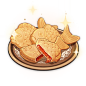 Taiyaki : Taiyaki is a food item that the player can cook. The recipe for Taiyaki is obtainable from Kiminami Anna in Kiminami Restaurant (located in Inazuma City, Inazuma). Depending on the quality, Taiyaki restores 26/28/30% of Max HP to the selected ch