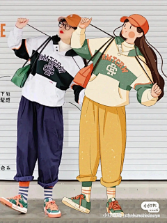 icho采集到插画人体结构姿势