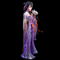 次时代角色建模《古风美女》-CG99(cg99.com)