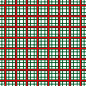 圣诞节和新年格子呢格子呢。红色和绿色笼中的苏格兰图案。苏格兰笼矢量说明