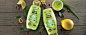 Product photography for Garnier Ultra Blends on Behance