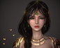 WLOP - Aeolian Real Time 3D FanArt, LEE GH : I worked on Real-time-3D-Model of WL OP's Aeolian.I've tried my best to make it to keep its genuine look.In addition to that, I expressed and recreate feminine and alluring look of Aeolian's face.I hope you 