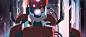 Neon Divide - The Crew, Lap Pun Cheung : Portraits of some of the cast of the Neon Divide Anthology, a set of short stories/comics/cinematics I'm doing set in the universe of Neon Divide, a cyberpunk dystopia. You might have seen some of them already in s