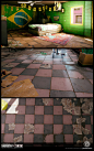 Textures and Materials for Rainbow6, Alina Ivanchenko : Finally I found time to put together some renders for Texture work I did for Rainbow 6 
Mostly made in Substance Designed & Painter.
The DLC maps are  Favela map ( Operation Skull rain )  South K