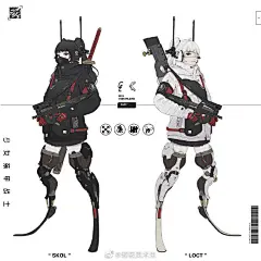 赛博朋克少女装甲战士
.
平涂手绘角色设计参考
.
人物插画、概念设计师
.
Park JunKyu ​​​​
