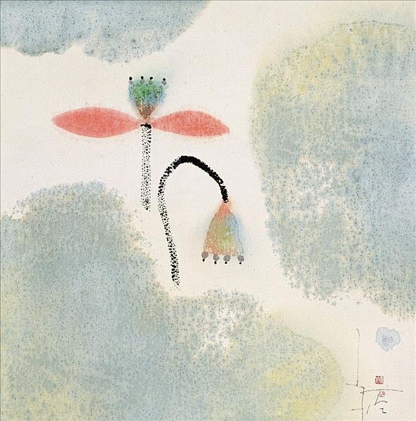 《画家陈家冷水墨画欣赏】 br/>陈家泠.