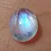 10.3x8.4 MM Natural Rainbow Moonstone 3.6 Cts Oval Cabochon Loose Gemstones RB33 #Unbranded