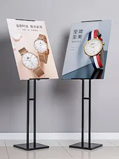 kt板展架立式落地式水牌宣传立架子海报定制广告牌展示架立牌支架-tmall.com天猫