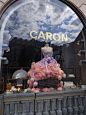 Caron powder puff dress !!! THE premier perfumery!