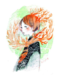 coral collar by koyamori.deviantart.com on @deviantART: 