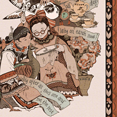 晨曦丶笑采集到插画 平