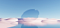 CG渲染未来梦幻超现实主义极简自然水面沙漠山峰玻璃镜面金属球体背景设计高清图片合辑 - 设计元素 - 美工云 - 上美工云，下一种工作！