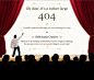 Deliciously Creative网站创意404页面设计_创意404网页截屏_黄蜂网