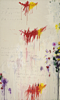 Cy Twombly. The Four Seasons: Spring, Summer, Autumn, and Winter. 1993-94