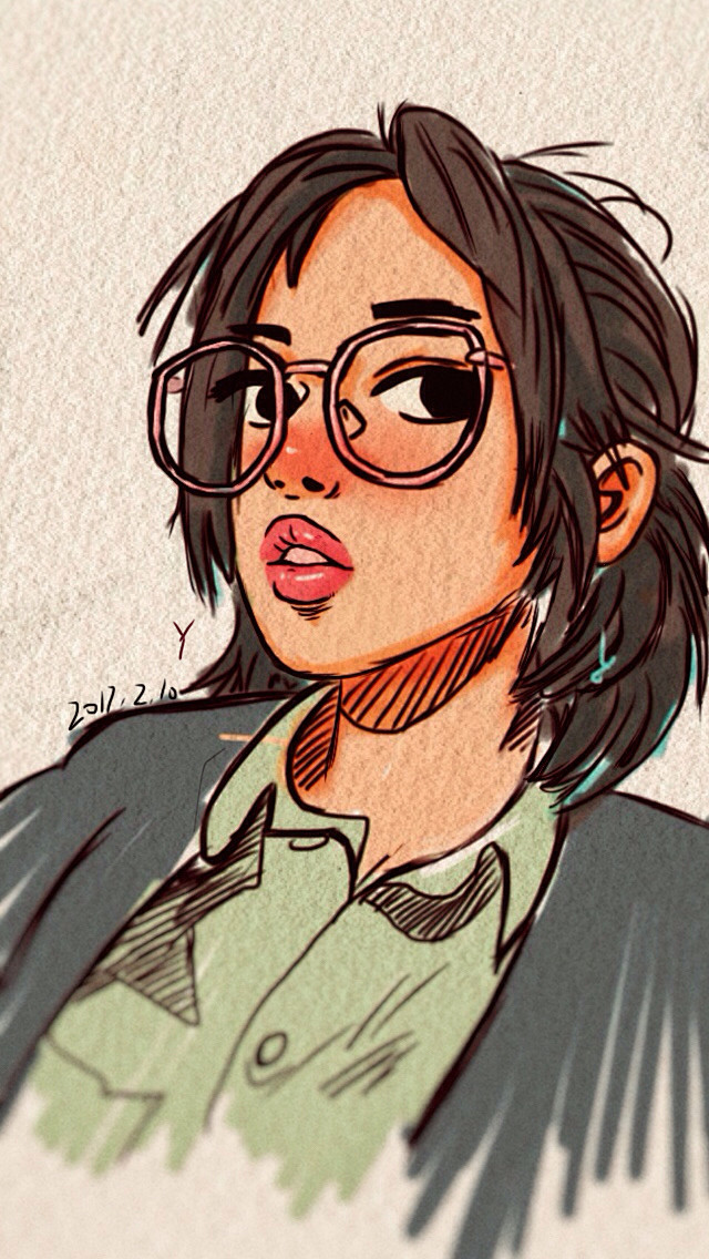 用sketchbook临摹的