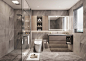 现代卫生间 现代淋浴房 台盆五金-室内设计-拓者设计吧