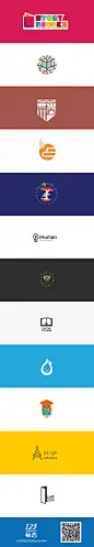 一组教育教学元素logo设计集锦 #Logo#