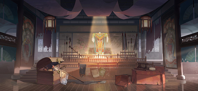 食物语场景-京剧