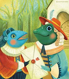 #绘本# 《爱丽丝奇境漫游》内页插画分享丨works by Sara Ugolotti ​​​​