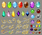 Gems (downloadable stock) - 3 by Rittik on deviantART