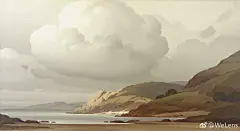 爱画“广角”风景的Pierre de Clausade ​​​​