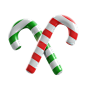 Candy - 20款圣诞节3D图标元素合集 Christmas 3D Icon