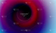 背景与流畅的颜色，模糊的运动。充满活力的抽象渐变之间的阴影与流体模糊梯度。时尚的极简主义设计与模糊的