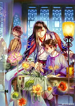 #山神与小枣# 超美壁纸福利走一波。无水印版本在快看漫画官方“薇衅” 哟，领取方法见图5。你还想要哪部漫画的壁纸？在留言区告诉快看君吧。 ​​​​
