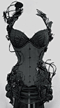 Deadly Nightshade Corset