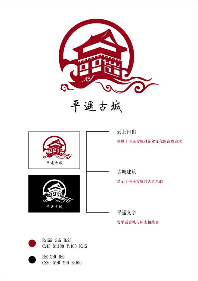 平遥古城LOGO设计(1)