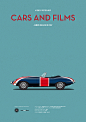 Cars And Films #7 : A series of posters about cars and films. It's a project which shows my personal view of some of the most famous iconic cars in the history of cinema and the tv series.