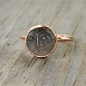 // Man in the Moon 14k Rose by onegarnetgirl