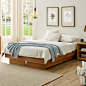 Bandini+Solid+Wood+Storage+Platform+Bed