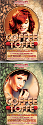 Print Templates - Coffe Toffe Party Flyer | GraphicRiver