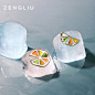 ZENGLIU夏天水果柠檬耳钉女不对称小巧耳环小清新简约百搭耳饰品-tmall.com天猫