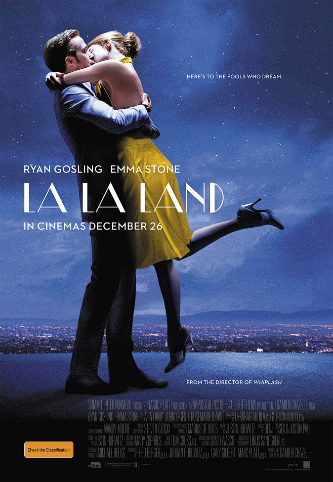 电影名称：爱乐之城 La La Land...