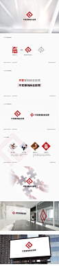 华夏阳光子公司LOGO设计  方案1