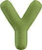 Letter Y Pillow