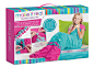 Amazon.com: Knot and Bling Mermaid Tail Blanket Craft for Kids: Toys & Games